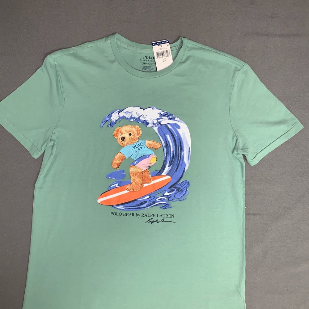 Ralph Lauren Surfing Polo Bear T Shirt - Picture 4 of 5
